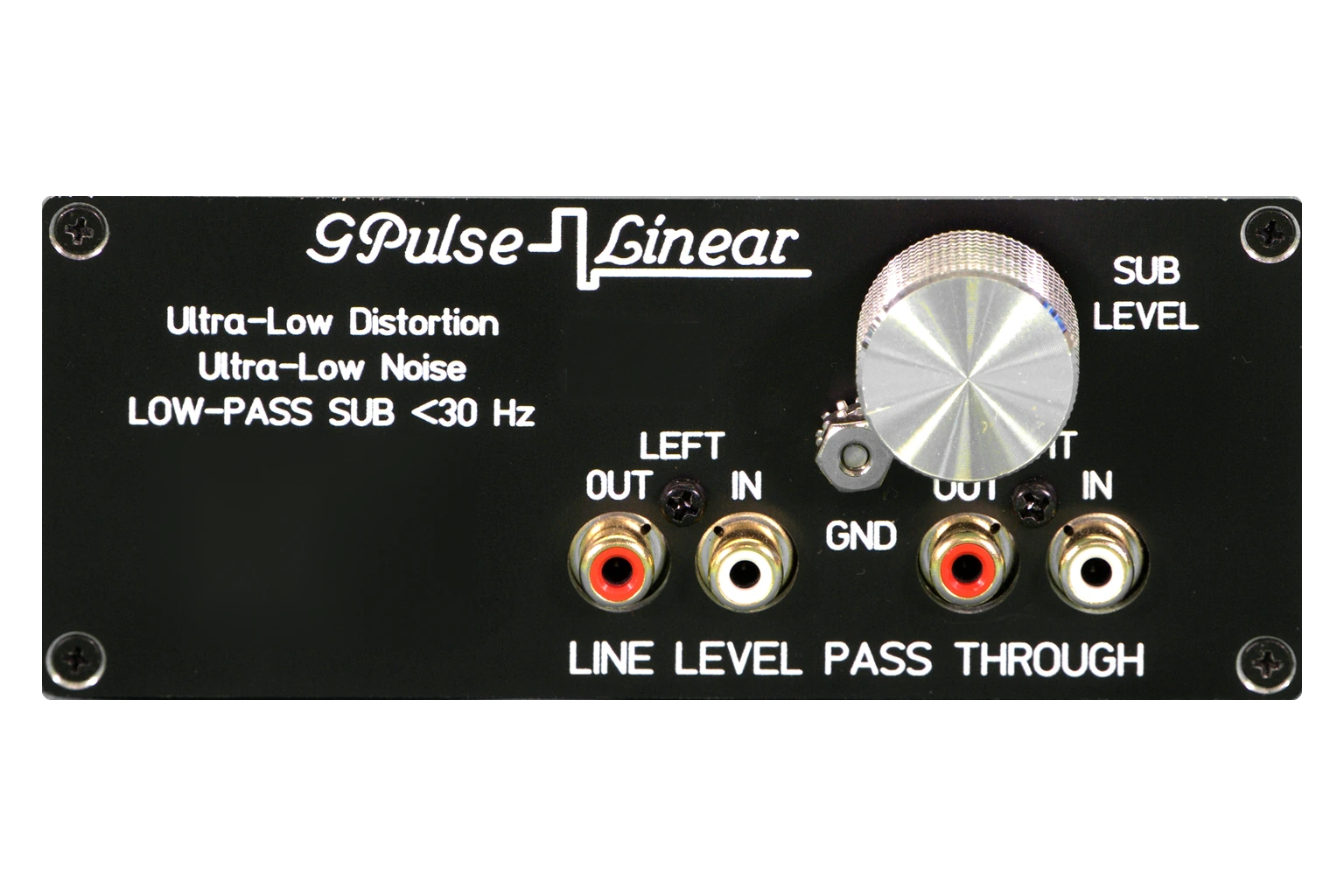 GP-LPSUB straight-on front view
